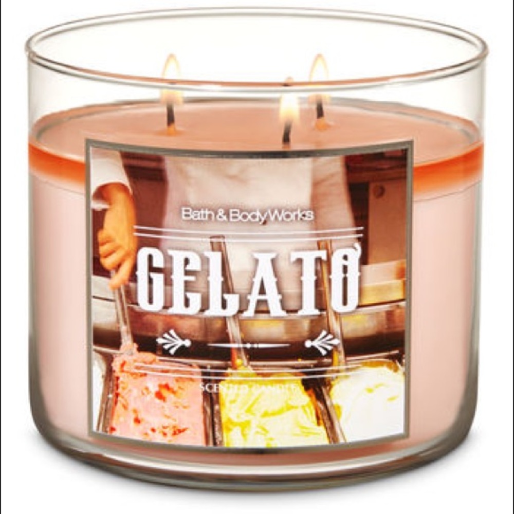 Gelato Scented 3-Wick Candle